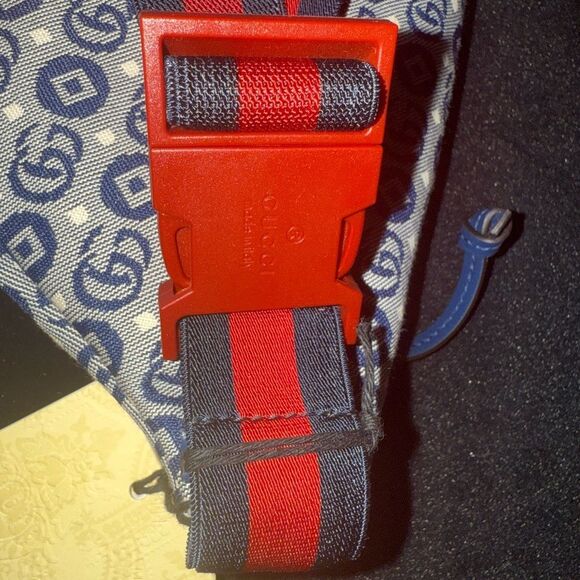 Brand new with box GG geometric-jacquard canvas belt bag - Picture 7 of 10